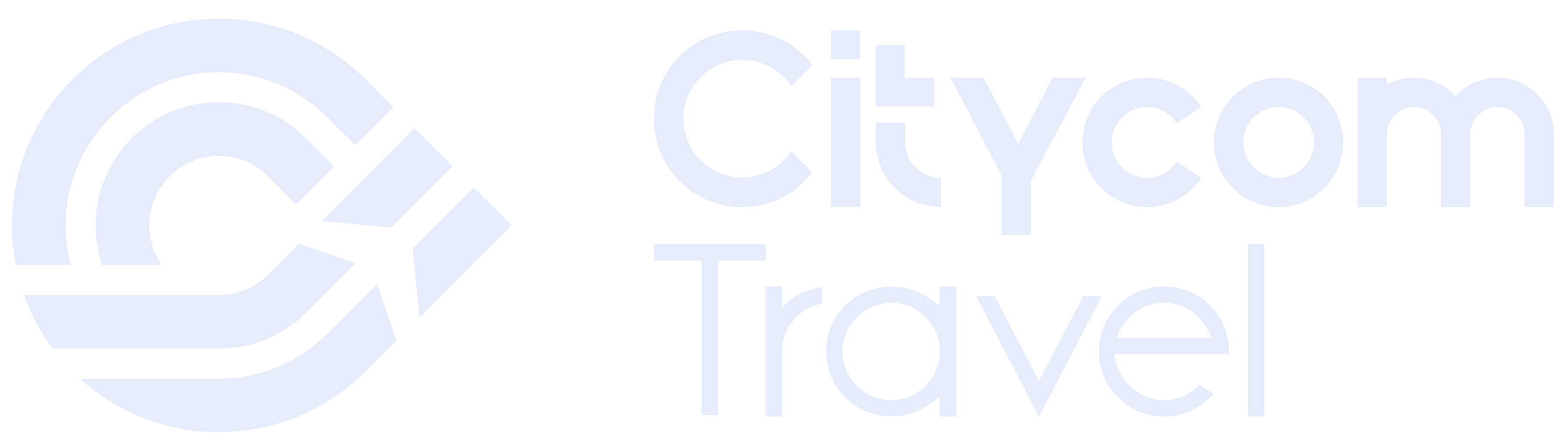 Citycom Travel Logo White